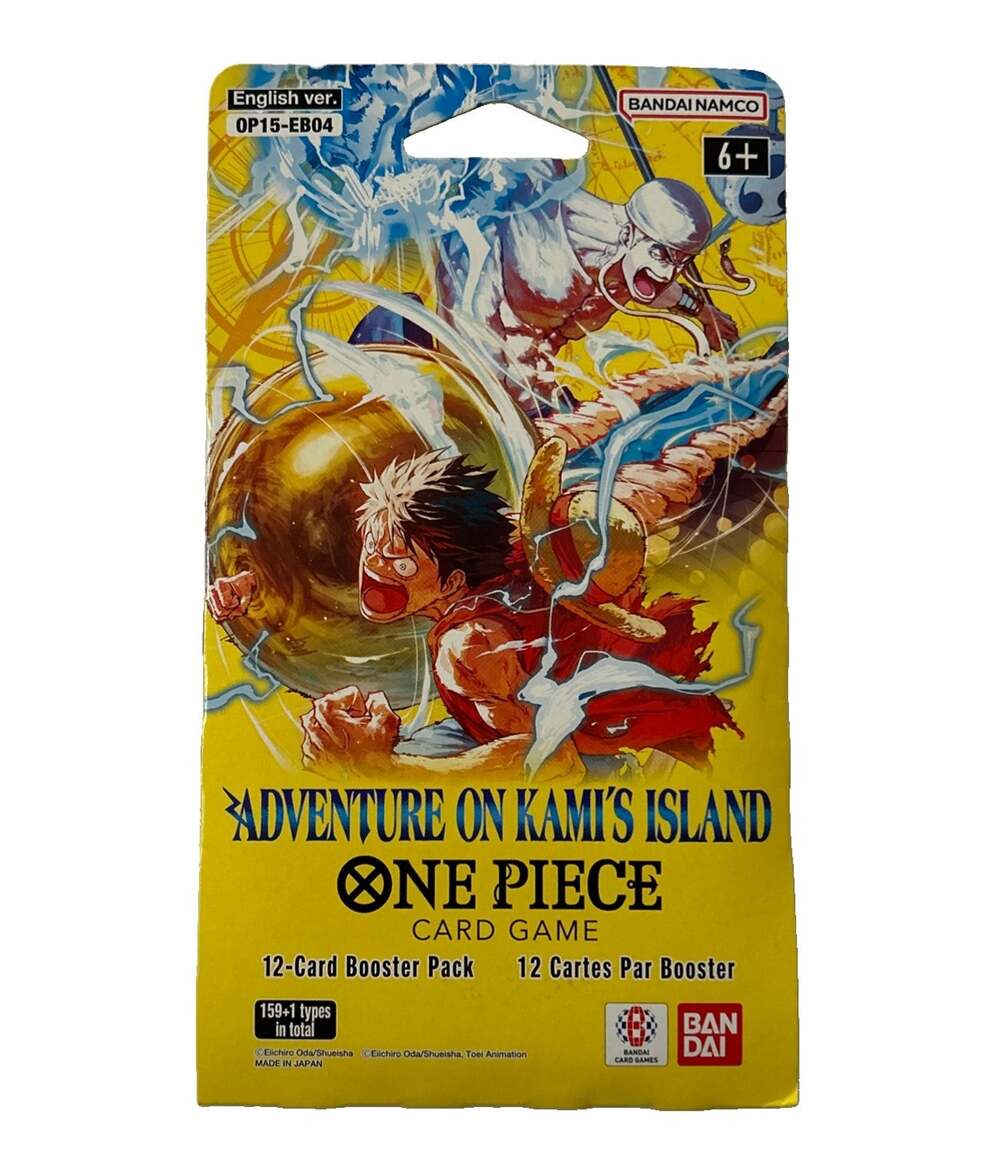 One Piece TCG OP-15 Adventure on Kami's Island Sleeved Booster Pack English New